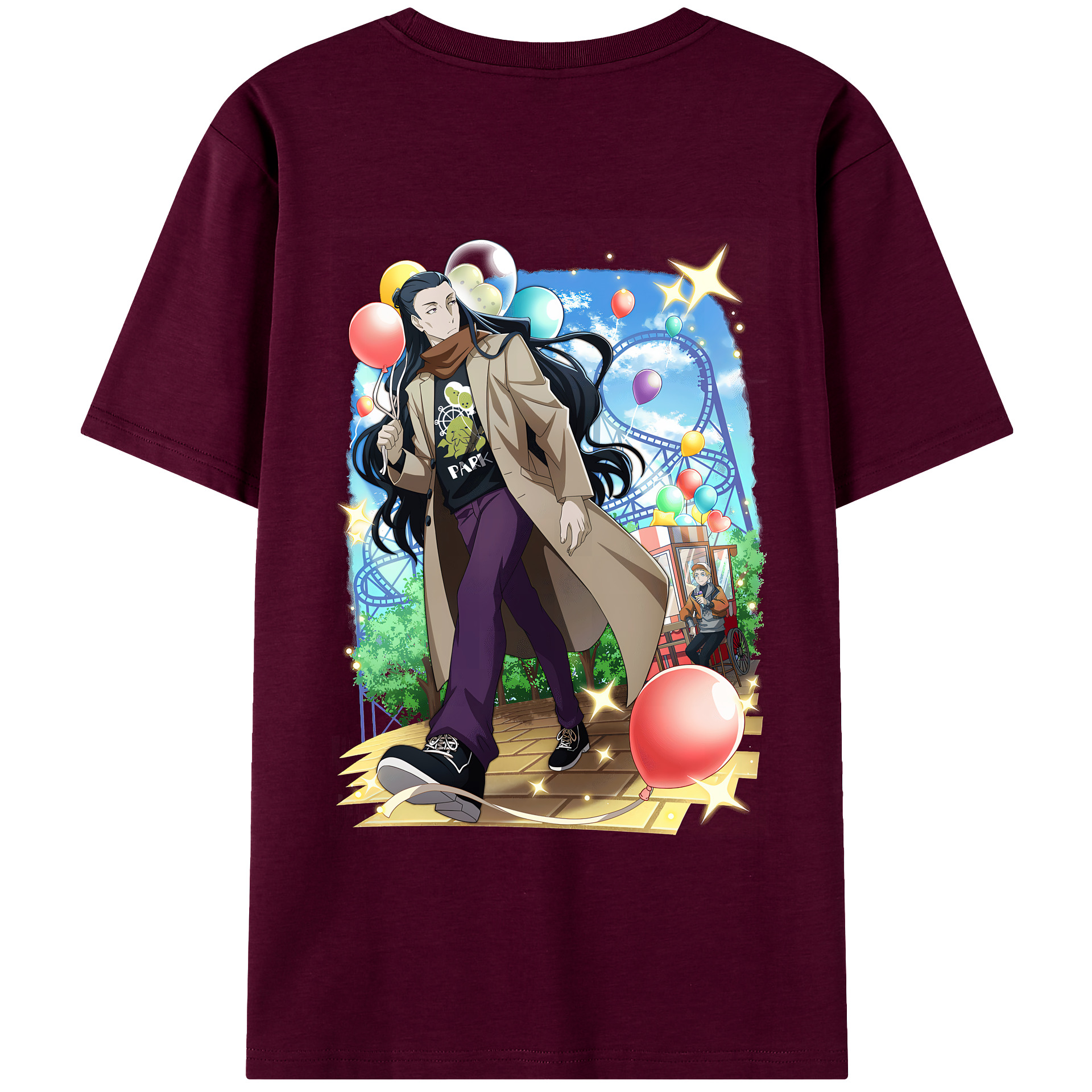 （画像用） 文豪ストレイドッグス Bungo Stray Dogs レディース半袖Tシャツ(バックプリント)
